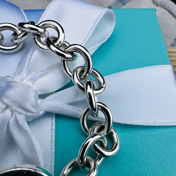 7.5" Rare and Retired Tiffany & Co 1837 Toggle Bracelet in Silver - Picture 6 of 9